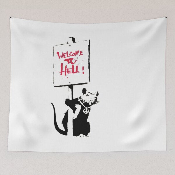 Item preview, Banksy - Hell Rat designed and sold by Mister Whippy's World of Wonders.
