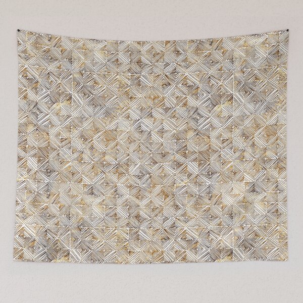 Item preview, Geometry - Gold on White designed and sold by Silbek.