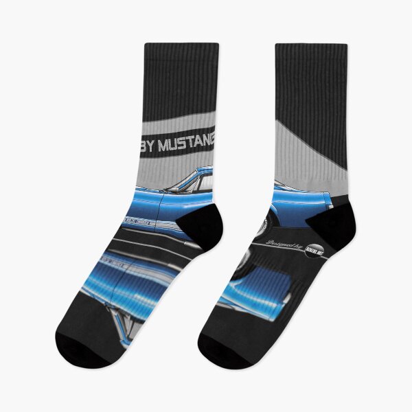 Item preview, Ford Mustang GT350 Sapphire Blue / White Le Mans Stripes designed and sold by Azaziel.