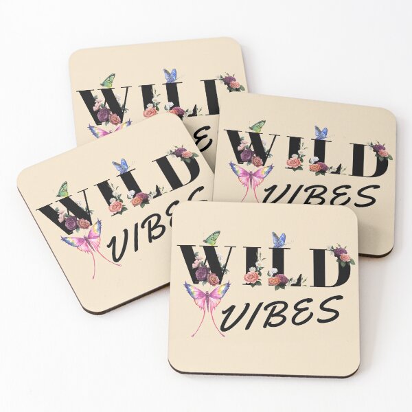 Item preview, WILD VIBES, GOOD VIBES designed and sold by AmazingEcraft.