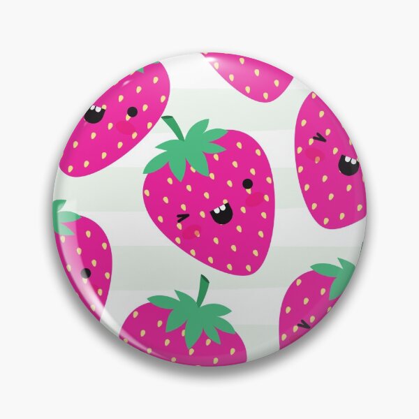 Item preview, Smiling Fruit Strawberry Pattern designed and sold by ModkMerch.