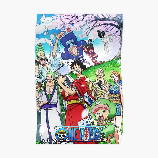 Chapeaux de paille WANO - One Piece Poster