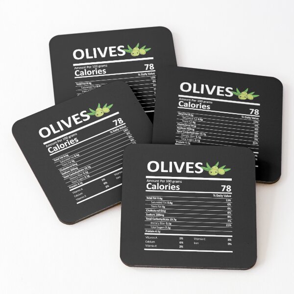 Item preview, Olives Nutritional Value Funny Festive Holiday designed and sold by fatamyfan1.