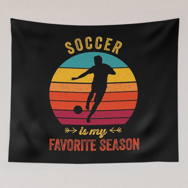 Item preview, Vintage Soccer is my favorite season designed and sold by SoloTravelerSt.