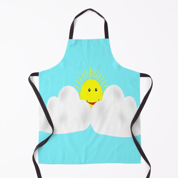 Item preview, Smiley Sun Shine peeking out of the clouds designed and sold by hop2swing.