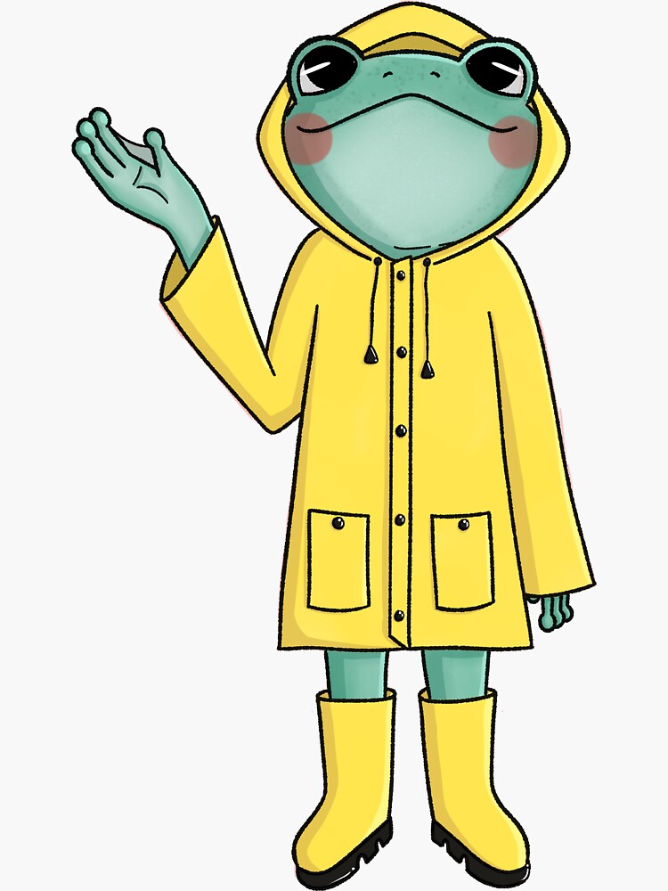 froggy raincoat