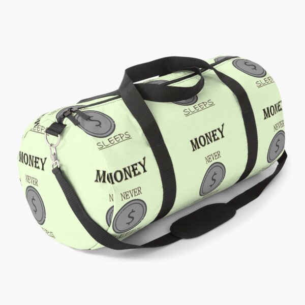 Item preview, MONEY : MONEY NEVER SLEEPS GIFTS FLOOR PILLOWS ! FUNNY FLOOR PILLOWS ! designed and sold by Dahani-mo.
