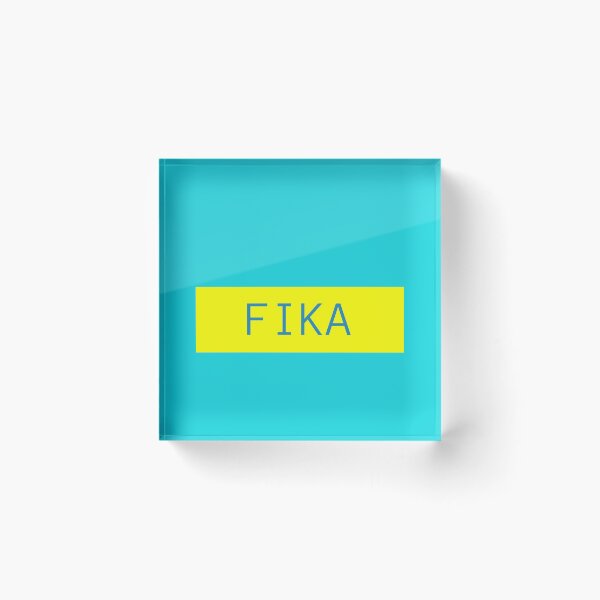 Item preview, Fika Logo - Swedish Social Coffee Break   4/4 designed and sold by TheVine.