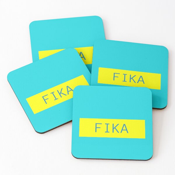 Item preview, Fika Logo - Swedish Social Coffee Break   4/4 designed and sold by TheVine.