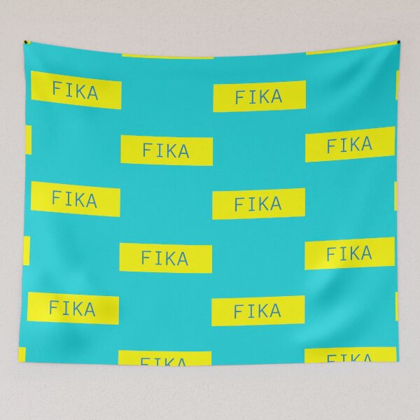 Item preview, Fika Logo - Swedish Social Coffee Break   4/4 designed and sold by TheVine.