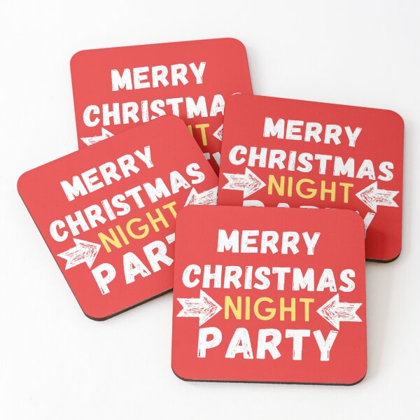 Item preview, Merry Christmas Night Party  designed and sold by Marvelpic.