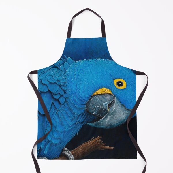 Item preview, Blue Hyacinth Macaw Portrait designed and sold by Debra Dickson.
