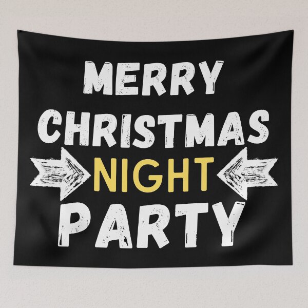 Item preview, Merry Christmas Night Party  designed and sold by Marvelpic.
