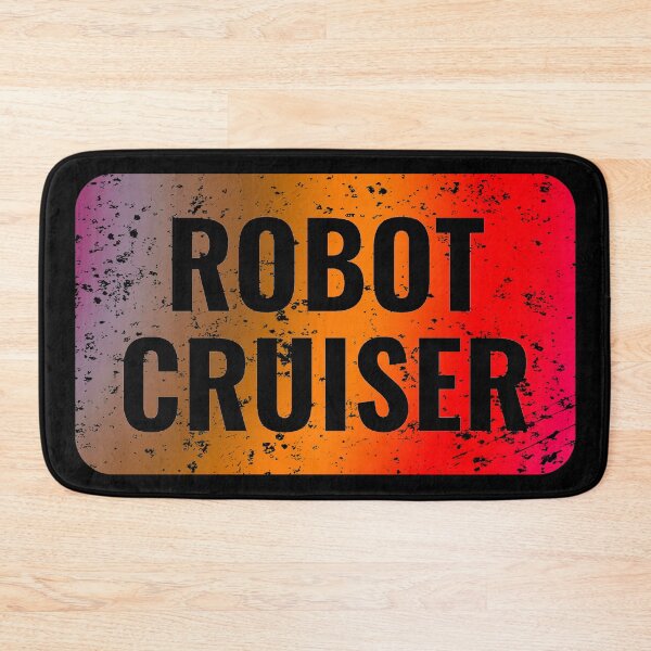 Item preview, Robot Cruiser Gradient – Mecha Droid Longboarder Skater designed and sold by The Green Corner.
