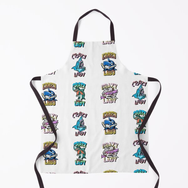 Item preview, Crazy Shark Lady designed and sold by JaunzemsR.