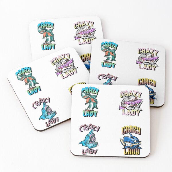 Item preview, Crazy Shark Lady designed and sold by JaunzemsR.