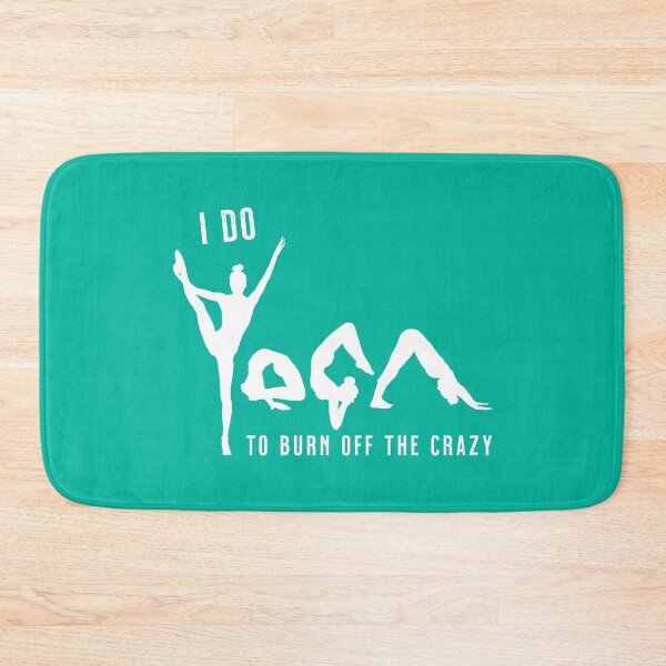 Item preview, I Do Yoga To Burn Off The Crazy - Jade designed and sold by VicEllisArt.
