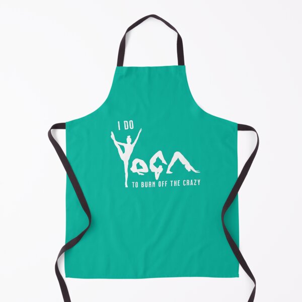 Item preview, I Do Yoga To Burn Off The Crazy - Jade designed and sold by VicEllisArt.