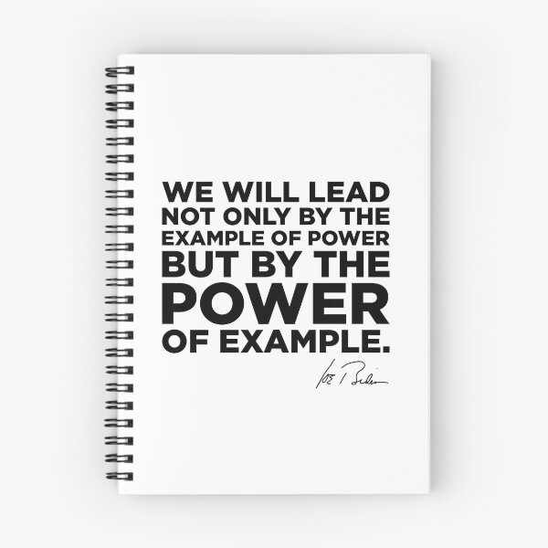 Item preview, The Power of Example (Joe Biden Victory Speech) designed and sold by HeraAndKosmos.