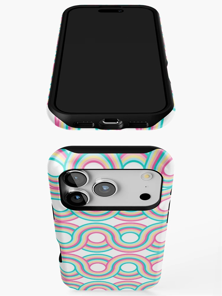 Thumbnail 3 of 4, iPhone Case, Infinity Rainbow Pattern designed and sold by GetThatStuff.
