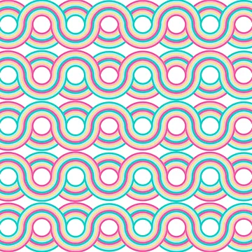 Artwork thumbnail, Infinity Rainbow Pattern by GetThatStuff