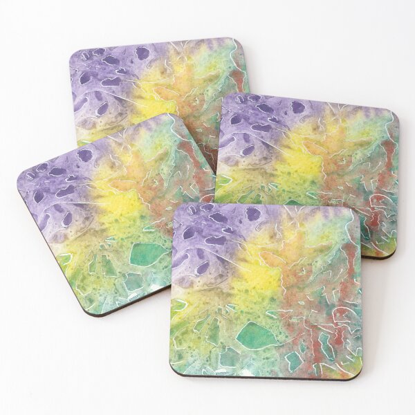 Item preview, Organic abstract aquarel 12 designed and sold by Rudi Bloes.