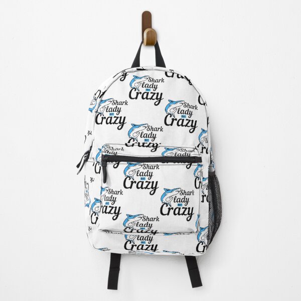 Item preview, Crazy shark lady - Shark lady but Crazy designed and sold by CrownsStore.