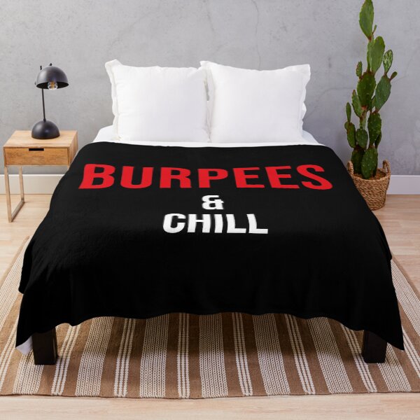 Item preview, Burpees And Chill - Netflix Logo Style Art designed and sold by WolfSpiritCo.