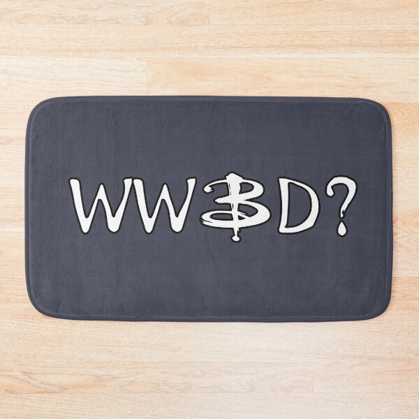 Item preview, What Would Buffy Do? WWBD, Buffy the Vampire Slayer, BtVS Joss Whedon, Giles Willow Xander, Grr Argh (Outlined)) designed and sold by S Hazelwood .
