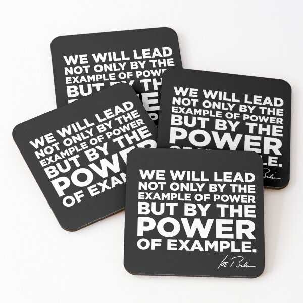 Item preview, The Power of Example (Joe Biden Victory Speech) designed and sold by HeraAndKosmos.
