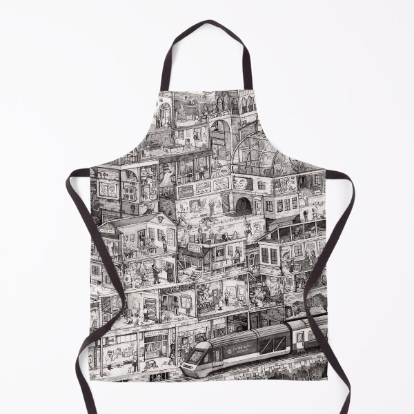 Item preview, Strange Cityscape II designed and sold by Sammy Hayward.