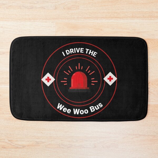 Item preview, I Drive The Wee Woo Bus designed and sold by Life Shop.