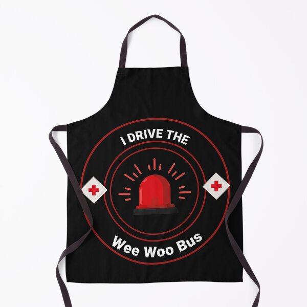 Item preview, I Drive The Wee Woo Bus designed and sold by Life Shop.