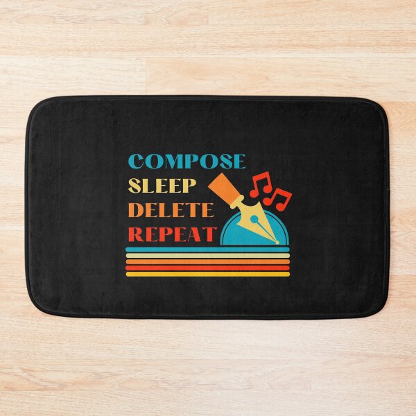 Item preview, Compose Sleep Delete Repeat designed and sold by DesignsofNote.