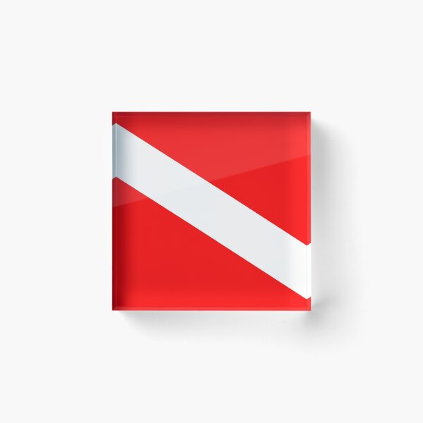 Item preview, bandera de buzos designed and sold by tony4urban.