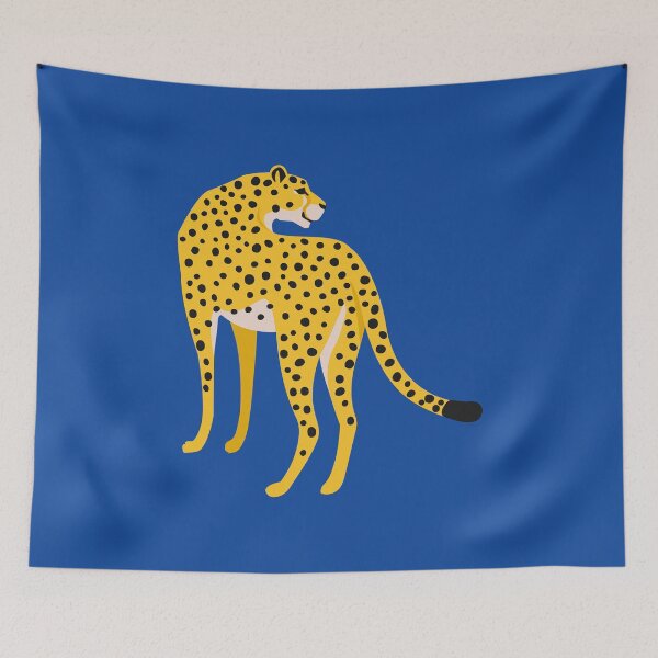 Item preview, The Stare: Golden Leopard Edition | African Cheetah | Tropical Pop Art designed and sold by karanwashere.