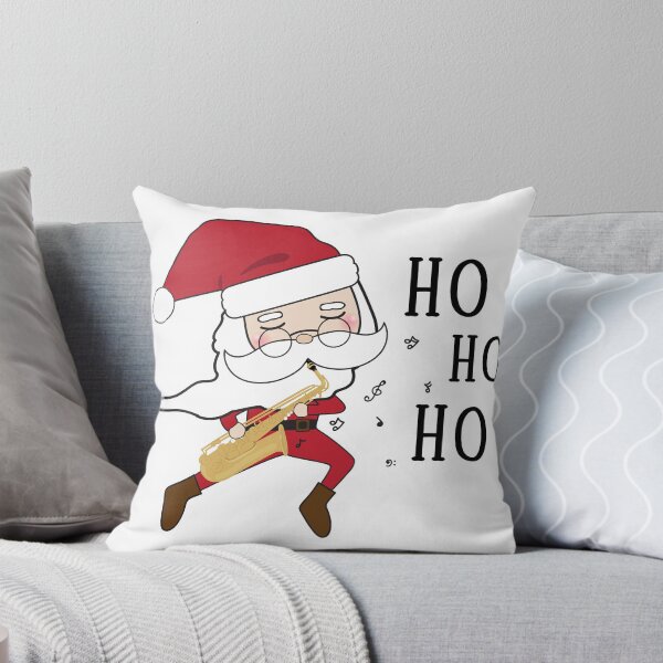 Item preview, Santa playing the saxophone Merry Christmas Ho Ho Ho designed and sold by PilaStudio.