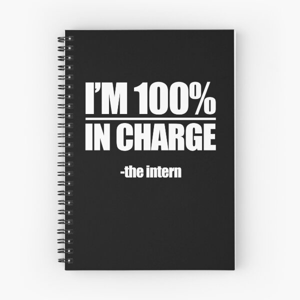 Item preview, I'm 100 percent in charge The intern designed and sold by BrandyKrat.