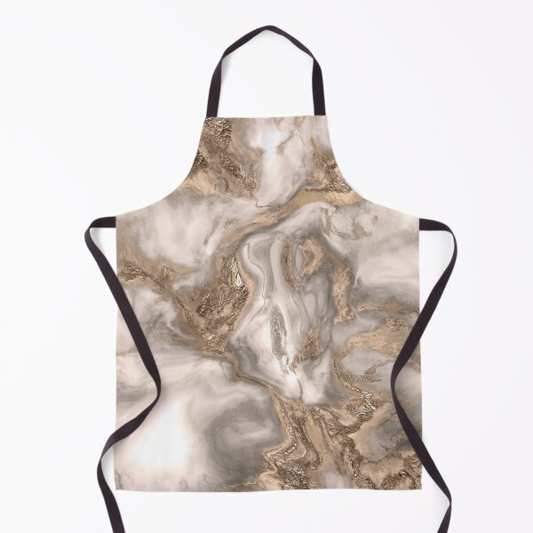Item preview, Liquid marble - pearl and gold designed and sold by k9printart.