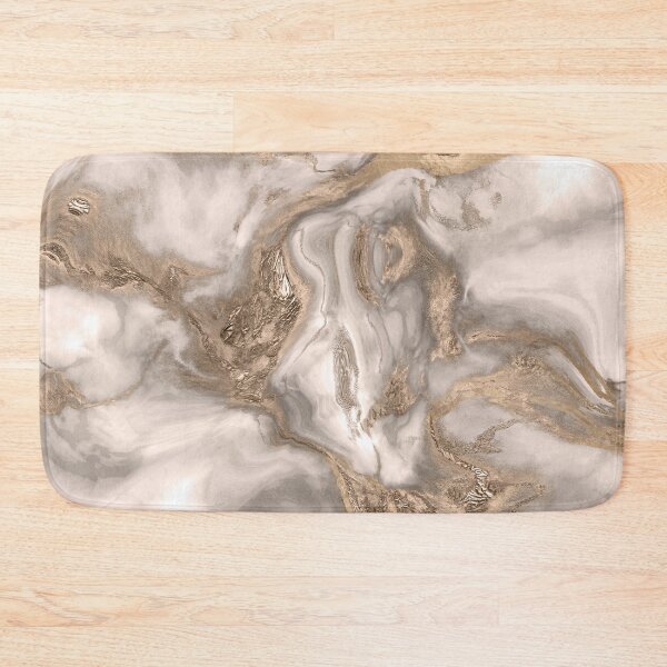 Item preview, Liquid marble - pearl and gold designed and sold by k9printart.