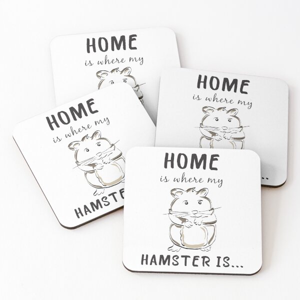 Item preview, Home Is Where My Hamster Is designed and sold by 4AllTimes.