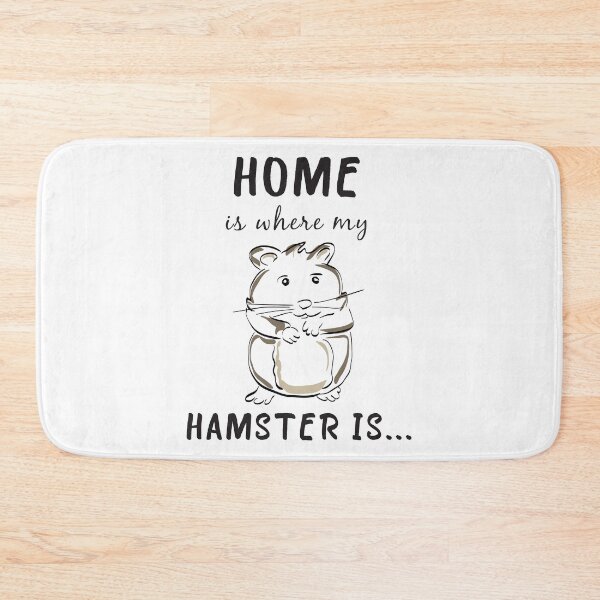 Item preview, Home Is Where My Hamster Is designed and sold by 4AllTimes.