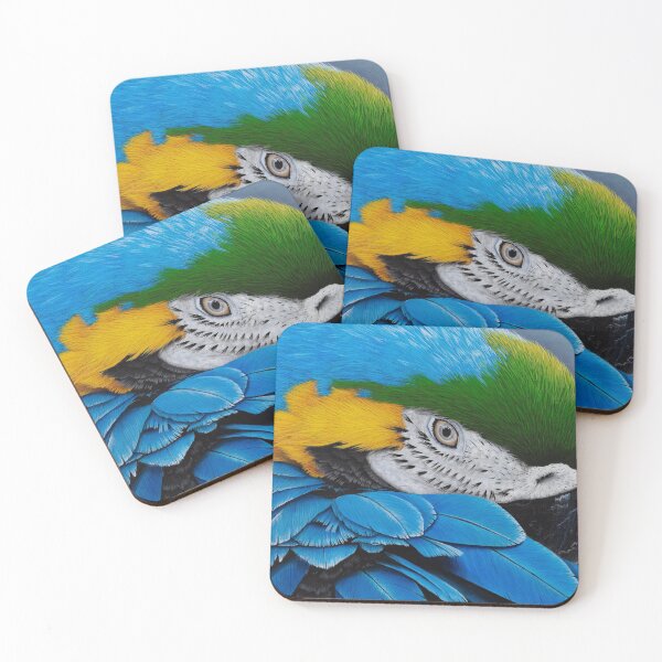 Item preview, Blue and gold macaw designed and sold by Debra Dickson.