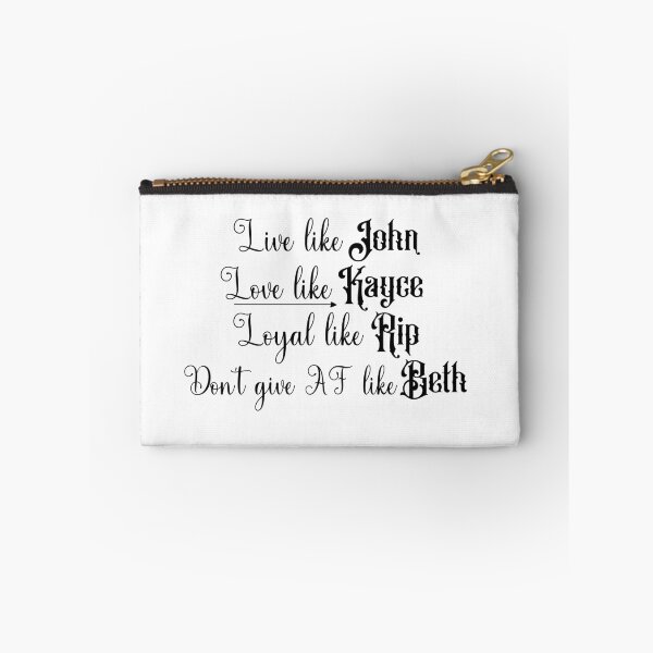 Item preview, Yellowstone - Live like John, Love like Kayce, Fight like Rip, Don't give AF like Beth Classic T-Shirt designed and sold by guesshirt.