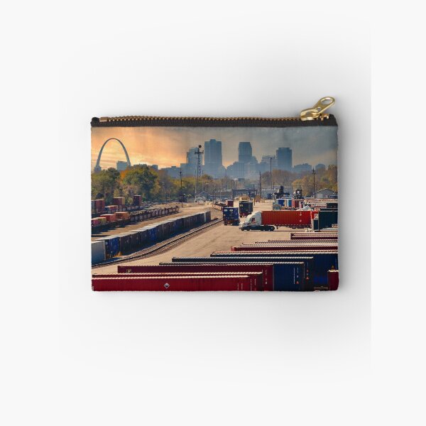 Item preview, Railroad Yard near St Louis Arch designed and sold by WayneSheridan.