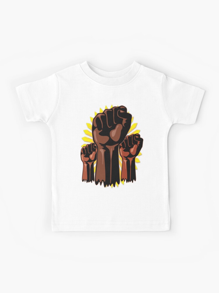 Black Power Raised Fist T-Shirt, Africa Inspired Tee Shirt Black Power Raised Fist T-Shirt, Africa Inspired Tee Shirt