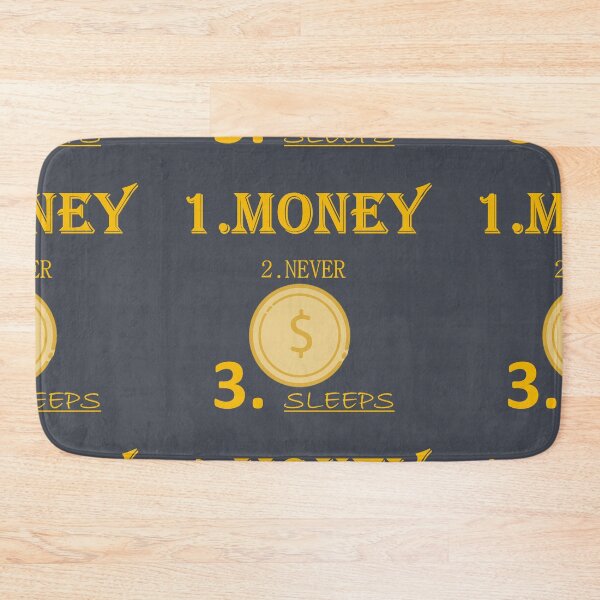 Item preview, GEKKO & CO : MONEY NEVER SLEEPS GIFTS & quote ! designed and sold by Dahani-mo.