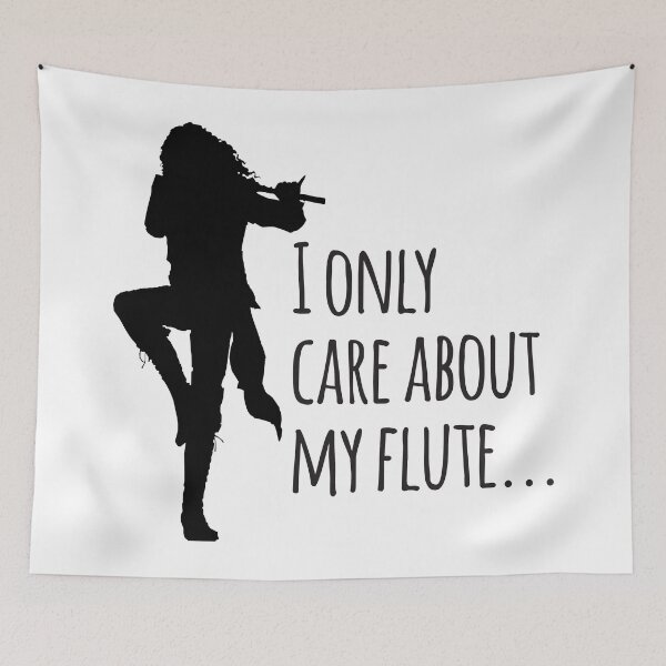 Item preview, I Only Care About My Flute designed and sold by 4AllTimes.