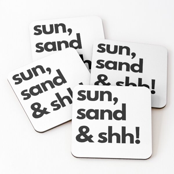 Item preview, Sun Sand and Shh! Relax and Chill  designed and sold by offtza.