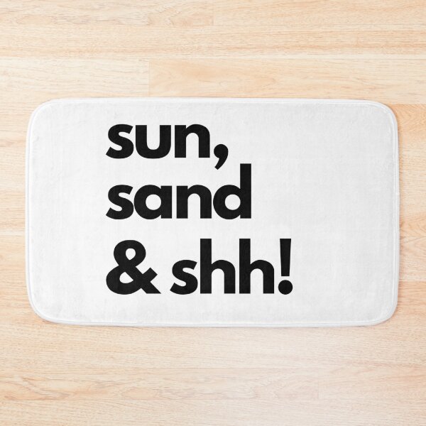 Artikelvorschau, Sun Sand und Shh! Entspannen und entspannen entworfen und verkauft von offtza.